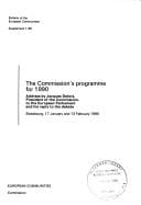 Commission's programme  for 1990