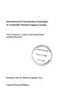 Information And Communication Technologies in Vocationally Oriented Language Learning (Language Learning (Ecml, Graz))