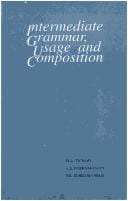 Intermediate Grammar, Usage and Composition