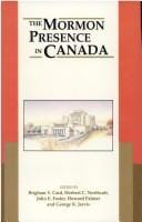 The Mormon presence in Canada