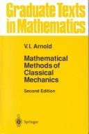 Mathematical Methods of Classical Mechanics