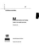 Modernization and foreign trade in the health services