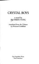 Crystal Boys: A Novel