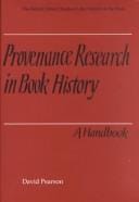 Provenance Research in Book History