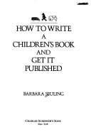 How to write a children's book and get it published