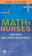 Math for Nurses: A Pocket Guide to Dosage Calculation and Drug Preparation