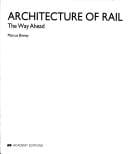 Architecture of rail: the way ahead