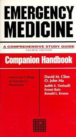 Emergency Medicine: A Comprehensive Study Guide 4/e, Companion Handbook
