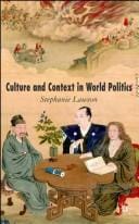 Culture and context in world politics