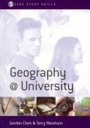 Geography@university: making the most of your geography degree and coureses