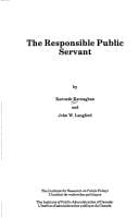 responsible public servant