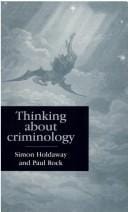 Thinking about criminology