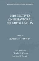 Perspectives on behavioral self-regulation