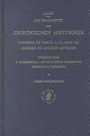 Fragmente der griechischen Historiker.: indexes of ancient authors.