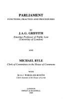 Parliament: functions, practice and proceedures
