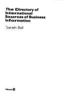 directory of international sources of business information