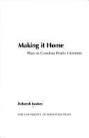 Making It Home Place in Cdn Prairie Lit
