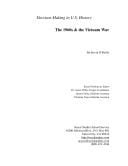 1960s & the Vietnam War: by Kevin O'Reilly.