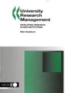 University Research Management:: Developing Research in New Institutions