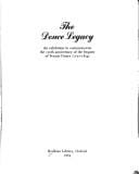 Douce legacy: an exhibition to commemorate the 150th anniversary of the bequest of Francis Douce, 1757-1834.