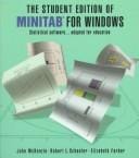 student edition of Minitab for Windows [computer file]: statistical software adapted for education