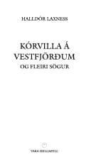 Kórvilla á Vestfjörðum og fleiri sögur
