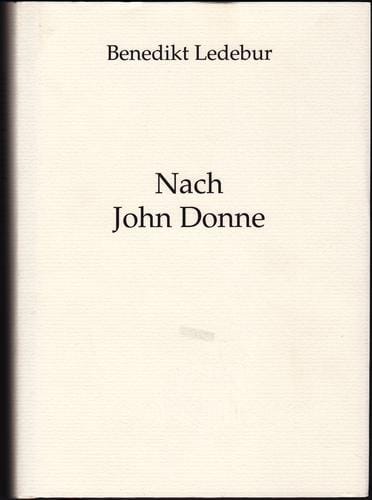 Nach John Donne