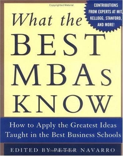 What the Best MBAs Know
