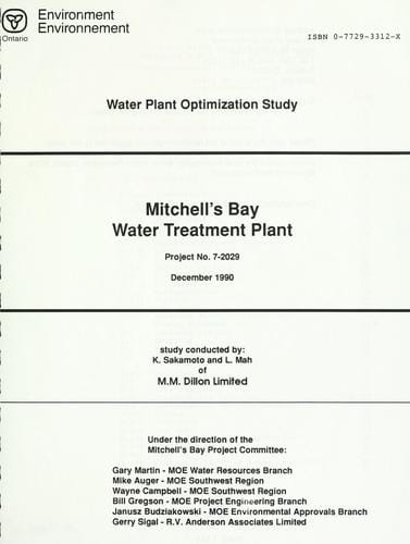 Mitchell's Bay Water Treatment Plant