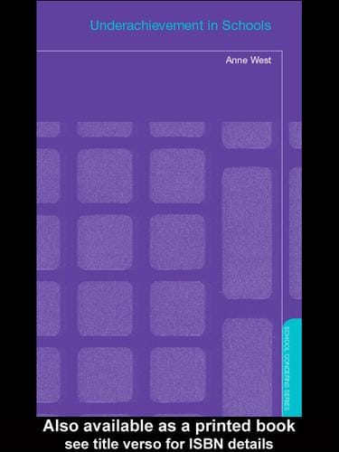 Underachievement in Schools