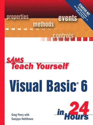 Sams teach yourself Visual Basic 6 in 24 hours