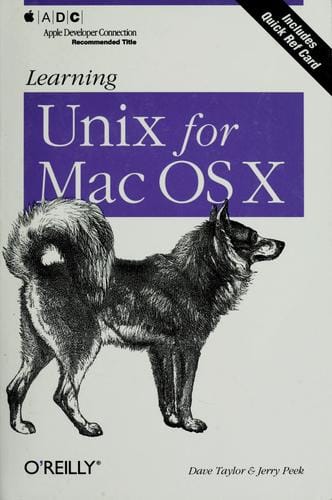 Learning Unix for Mac OS X