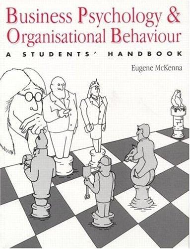 Business Psycology Organization Behavior