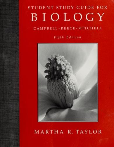 Student Study Guide for Biology: Campbell - Reece - Mitchell, Fifth Edition