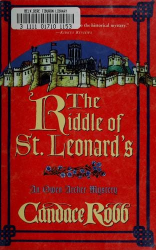 The riddle of St. Leonard's: an Owen Archer mystery