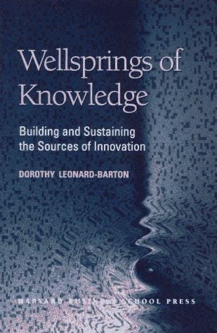Wellsprings of knowledge: building and sustaining the sources of innovation