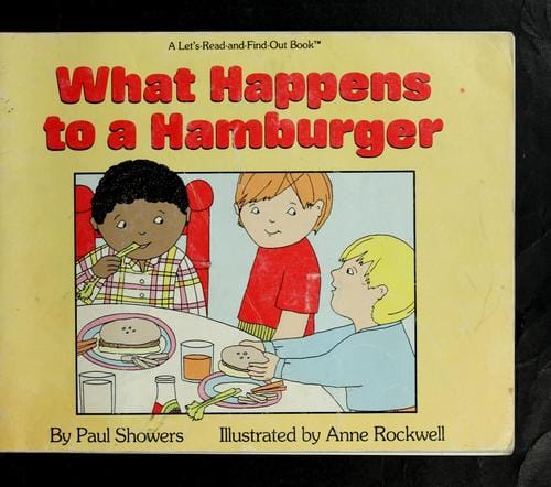 What happens to a hamburger