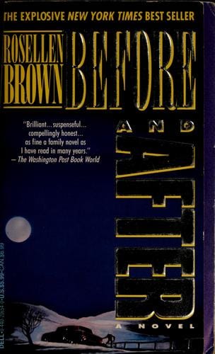Before and after: [a novel]