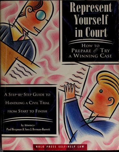 Represent yourself in court: how to prepare and try a winning case