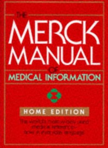 The Merck Manual of Medical Information: Home Edition (Merck Manual of Medical Information Home Edition)