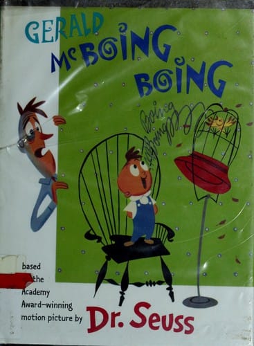 Gerald McBoing Boing: based on the Academy Award-winning motion picture