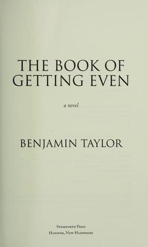 The book of getting even: a novel