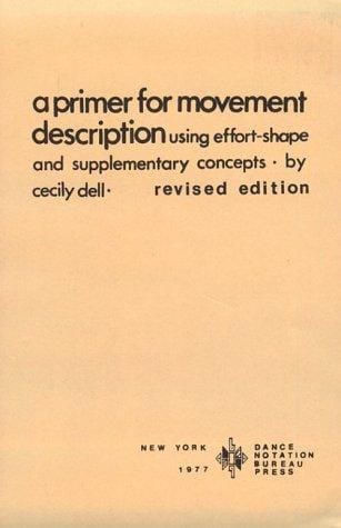 Primer for Movement Description Using Effort/Shape