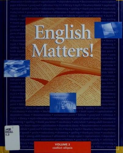 English matters!