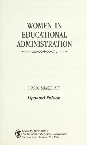 Women in educational administration