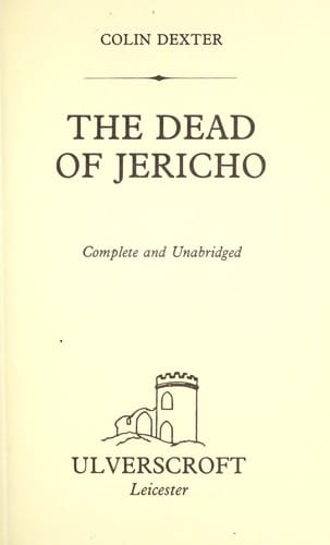 Dead of Jericho (Large Print)