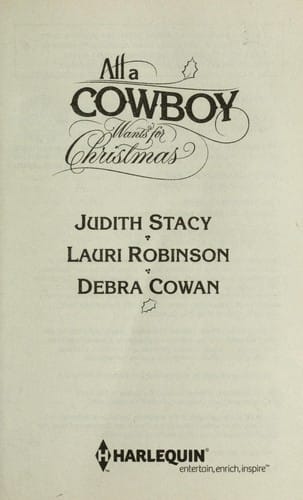 All a cowboy wants for Christmas