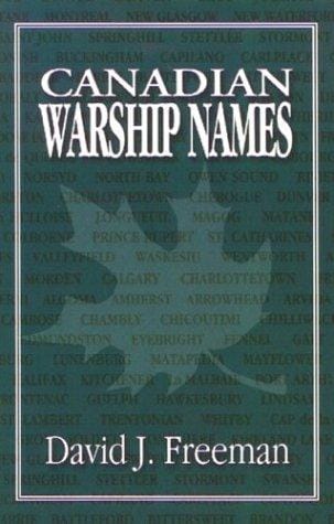 Canadian Warship Names