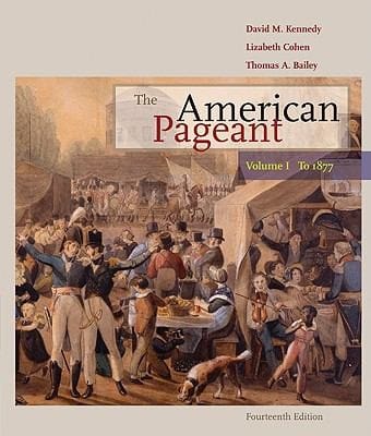 The American Pageant A History Of The American People