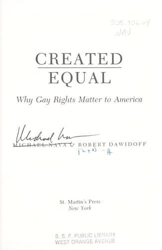 Created equal: why gay rights matter to America